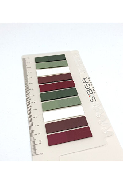 sibga tasarım Transparent Colored Postit Post-it Post It.Bookmark Bookmark Postit Sticker Note Paper 200 Sheets