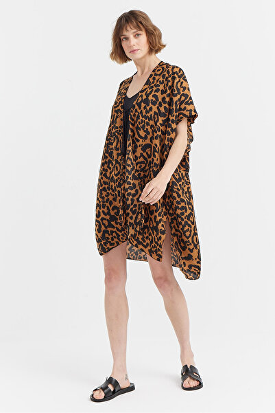 PAULMARK Γυναικείο παρέο με σχέδιο λεοπάρ