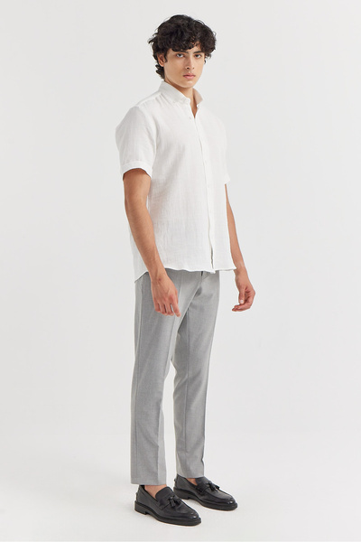 PAULMARK Ανδρικό υφασμάτινο παντελόνι Slim Fit