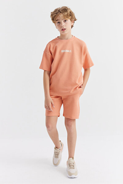 PAULMARK Boy's Waffle Fabric 2-Piece Set