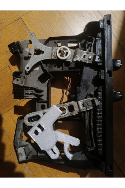 kaplanoto mazda 323 BG 1989-1994 Kalorifer paneli kontrolü için sürgülü plast...