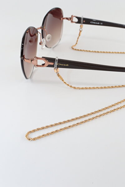 KEEBA Style Signature Steel Gold Color Unisex Glasses Chain Modern Stylish Design Eyewear Rope Strap Accessory