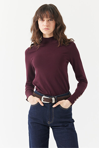 PAULMARK Women's Half Fisherman Knitwear Sweater