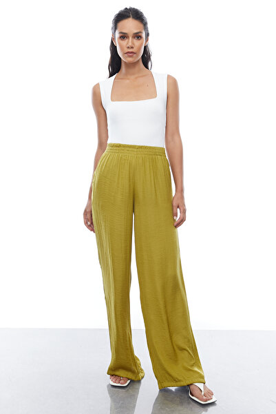 PAULMARK Elastic Waist Trousers