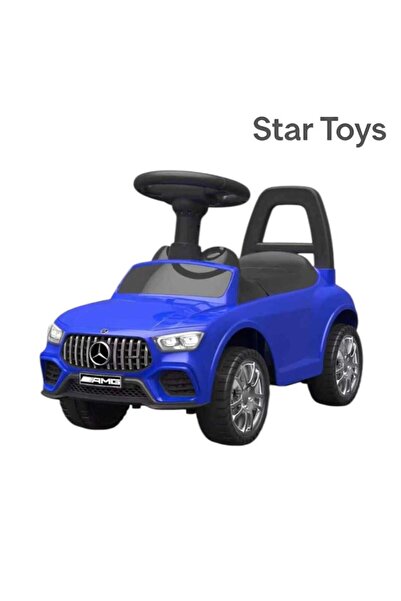 STAR TOYS Push-up children's car – Mercedes AMG design, blue