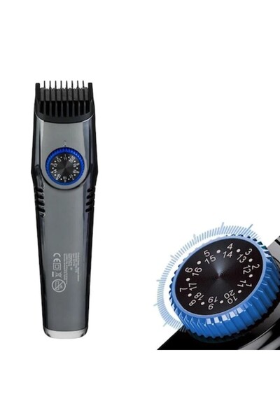Omnia Rechargeable clipper and shaver with LED screen -