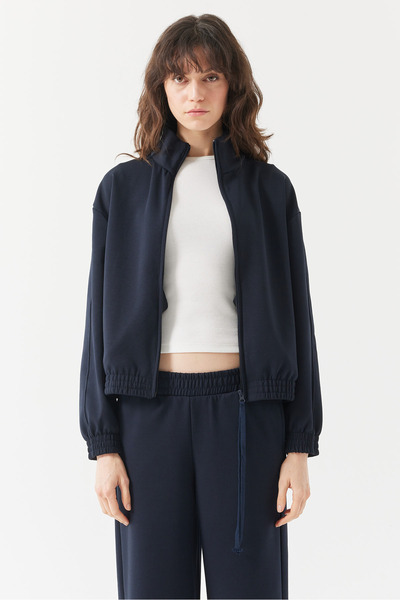 PAULMARK Women's Mock Neck Sweat Top