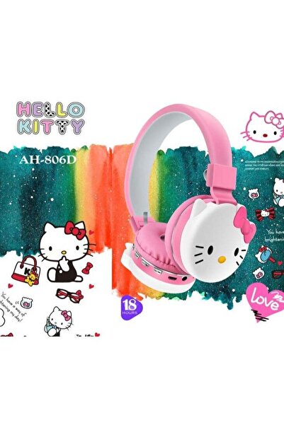 Hello Kitty Foldable Wireless Bluetooth Gaming Headphones with FM and Stereo