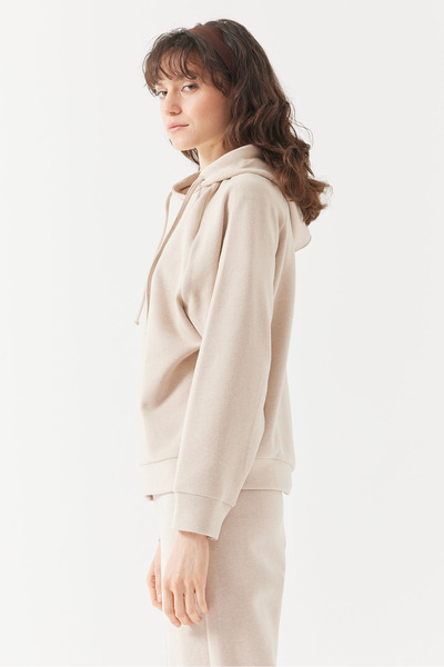 PAULMARK Women's Basic Hooded Sweatshirt