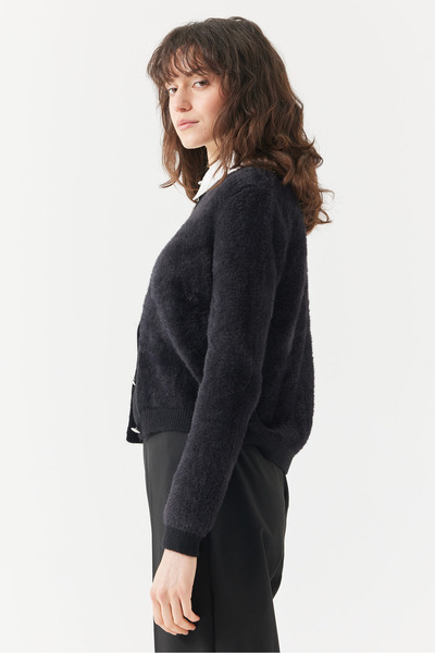 PAULMARK Women's Crew Neck Knitwear Cardigan