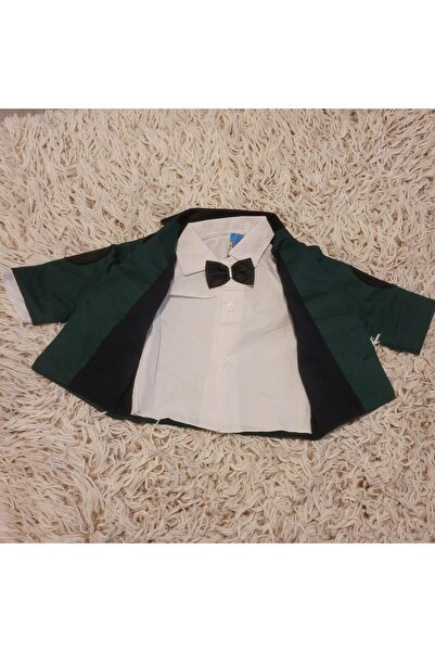 Handmade Minis Boutique Handmade Minis Boutique Christening Suit, green, 3-6 months