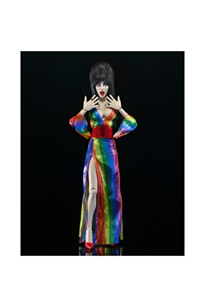 Neca Elvira, Mistress of the Dark Clothed Action Figure Over the Rainbow Elvira 20 cm