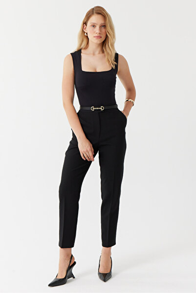 PAULMARK Women's Fabric Trousers