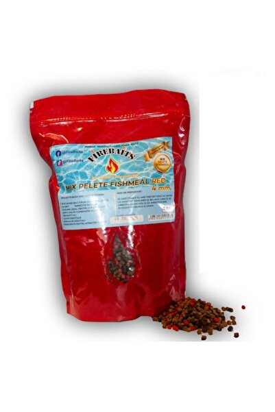 OEM Mix Pelete FireBaits 4mm Făină de Pește Roșie 1kg