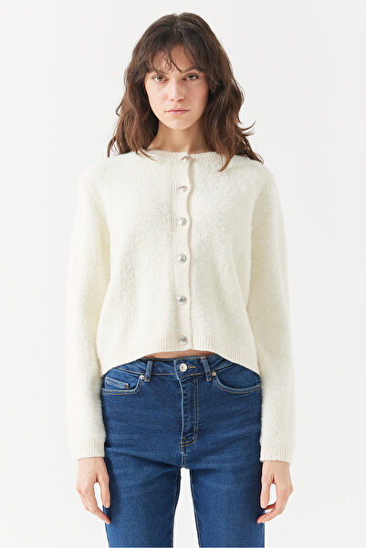 PAULMARK Women's Crew Neck Knitwear Cardigan