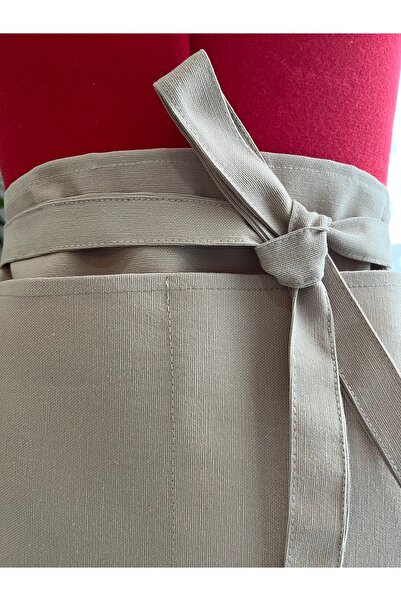Hubb Kitchen Apron Waterproof Bar Cafe Apron with Pocket Latte Color