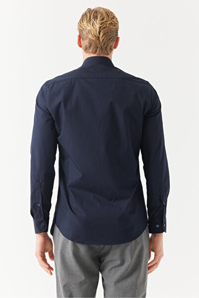 PAULMARK Ανδρικό πουκάμισο Slim Fit