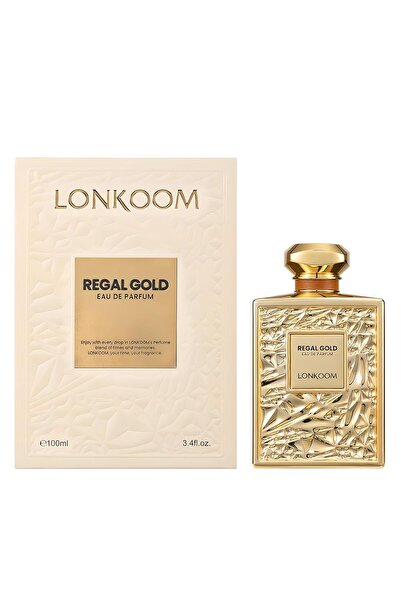 LONKOOM Regal Gold Unisex Perfume 3.4 fl oz (100 ml) - Fruity Gourmand Eau de Parfum