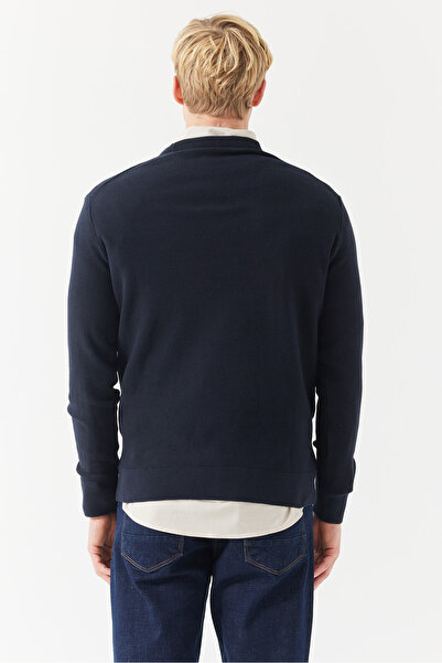 PAULMARK ЧОЛОВІЧИЙ ВЕЛОСИПЕДНИЙ СВІТЕР З БРОШКОВИМ В'ЯЗАННЯМ EM2113