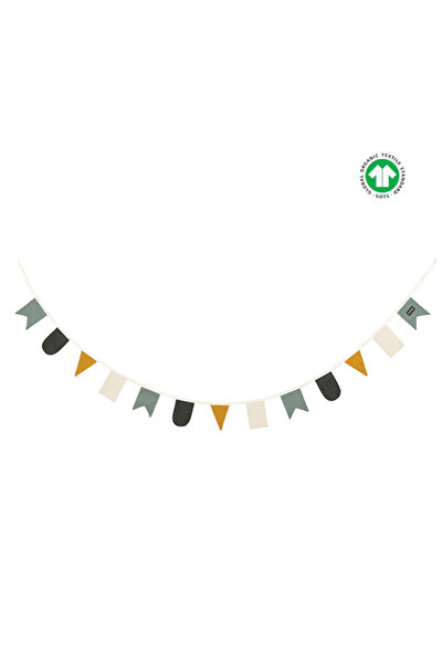 Roommate Ghirlandă decorativă multicoloră din bumbac - HIP HIP HOORAY,