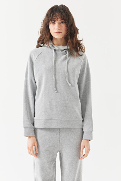 PAULMARK Women's Basic Hooded Sweatshirt