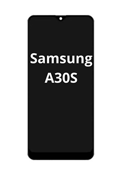 no markte LCD Screen with Digitizer for Samsung A30S with Frame