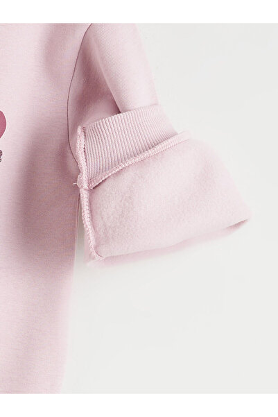 LC Waikiki Crew Neck Baby Girl Sweatshirt and Leggings