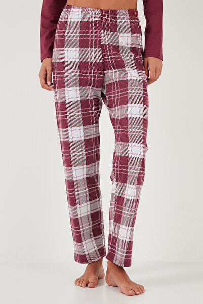 Lela Cotton Regular Fit Printed Crew Neck Pajama Set Pajama Set 65723314