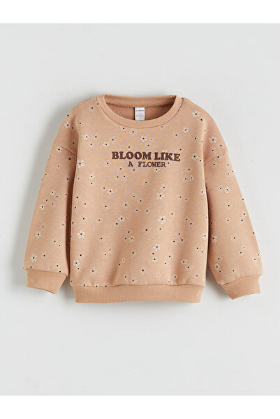 LC Waikiki Crew Neck Girls Sweatshirt and Pants