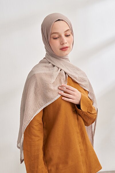 EL&BA Eşarp ve Şal ARMANDA MÜSLİN DEGRADE BİYELİ ŞAL