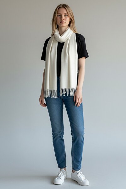 Disanuva Soft Textured Women's Winter Scarf Shawl – Warm, Comfortable and Stylish Model Large Size