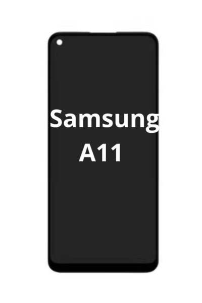 no markte شاشة LCD مع محول رقمي لهاتف Samsung A11 - أسود