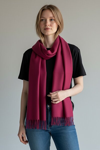 Disanuva Soft Textured Women's Winter Scarf Shawl – Warm, Comfortable and Stylish Model Large Size