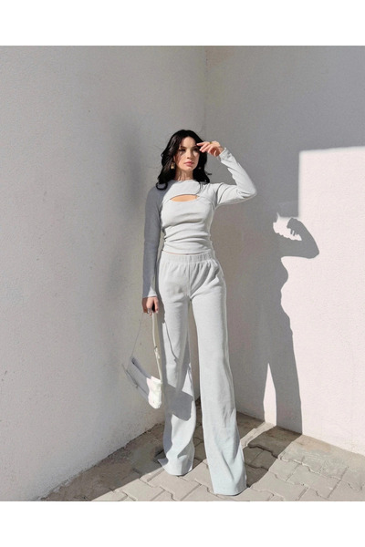 ZENGEZUR MALL MTXDPN cu detaliu pentru fereastră set Gri W3864 (235948) (Mări...