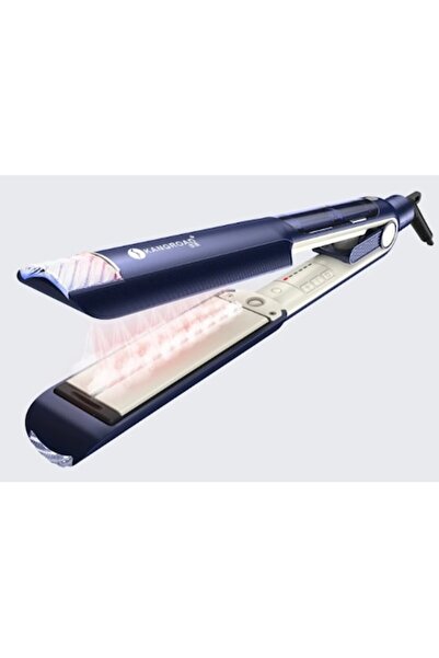 VİS Steam Hair Straightener with Infrared Heating — Straightens & Curls, Steam Function, Adjustabl