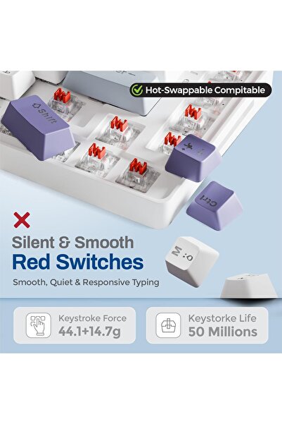 Gaming Gambler 75% Mechanical Keyboard – SKYWAVE AURORA