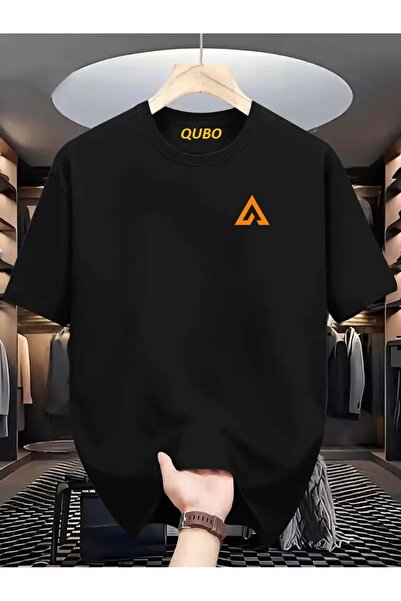 qubo sportswear & company Tricou cu mânecă scurtă, unisex, oversize, din bumb...
