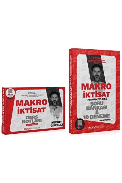 İndeks Akademi İndeks Akademi 2025 KPSS A Grubu Makro İktisat Video Ders Notl...