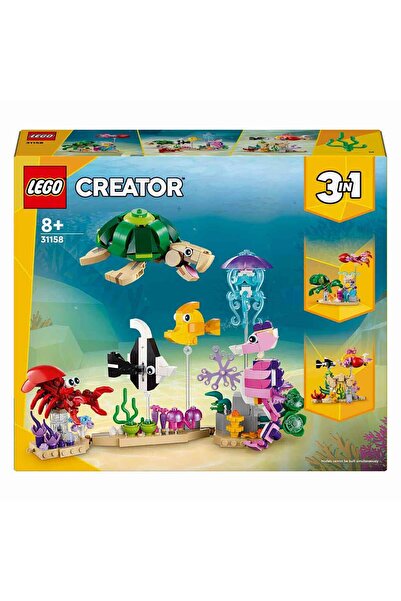 MASKOETİCARET Lego ®   Creator 3in1 Sea Animals (31158)[421 Pcs] 2 Fish Models & Octopus and Squid Review
