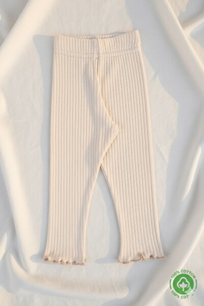 ÇİTİL 2-Pack Combed Cotton Corded Fabric Baby Tights 100% Cotton