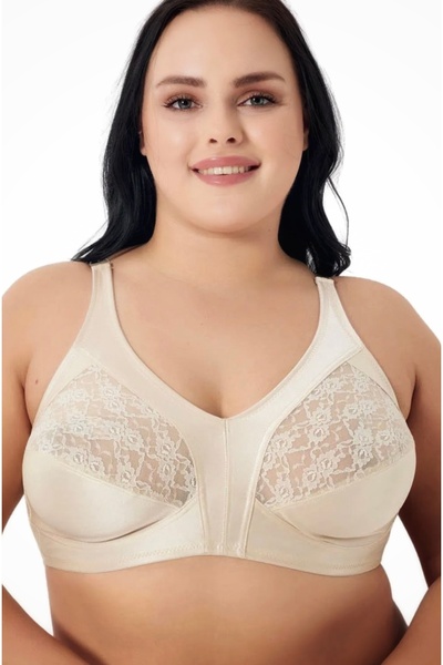 NightLove يبرز انحناءات الجسم حمالة صدر نسائية ذات حمالات سميكة Godewo 5035