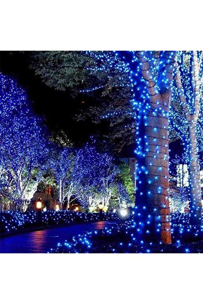 Led Christmas light installation, 50 m, 240 blue LEDs, roll type, indoor/outdoor