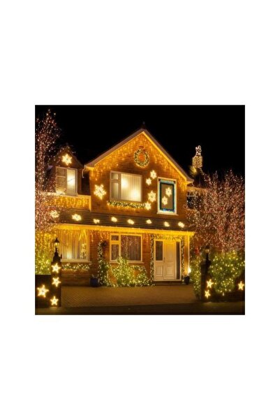 OEM Instalatie Craciun tip turturi 12 metri, 300 LED-uri Alb Cald, interconec...