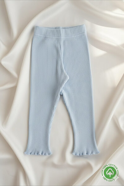 ÇİTİL 2-Pack Combed Cotton Corded Fabric Baby Tights 100% Cotton