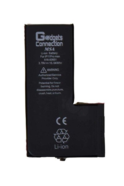 no markte Replacement Battery for Apple iPhone 11 Pro Max - Black