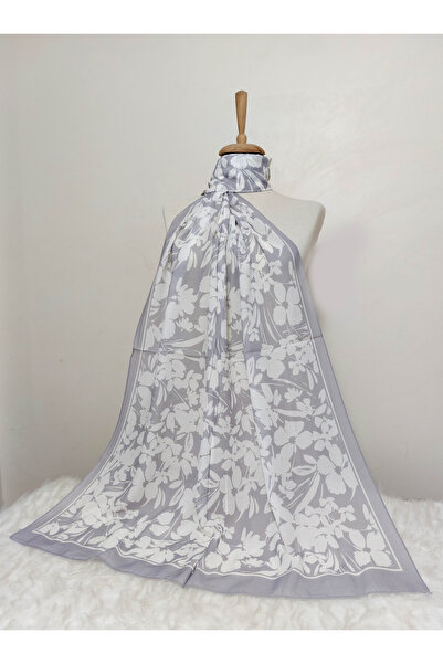 istanbul prensesleri Patterned Floral Model Shawl French Cotton, Stretchy, Soft Shawl, High Quality.