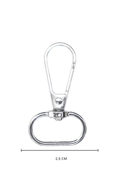 Yumuşakkeçe Cârlig Paris 2 cm – 100 bucăți |   Cârlig și suport pentru geantă rotativă din metal