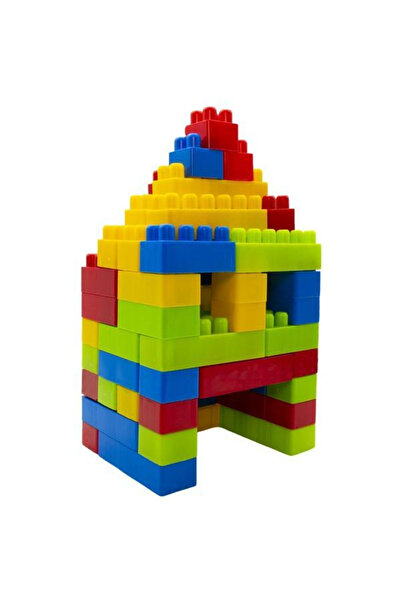 LEGO Construction Set, Plastic Cubes Type, Various Structures - 130 Pieces, 7Toys