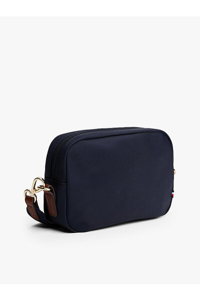 Tommy Hilfiger Popette Camera Corporate Women's Blue Bag Aw0Aw177100Gy