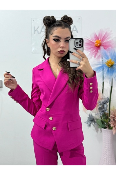 KATYDEA STORE Costum fucsia Carina
